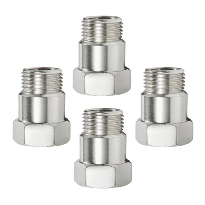 4PCS 32mm M18x1.5 O2 Sensor Bung O2 Oxygen Sensor Test Pipe Extension Extender Adapter Spacer