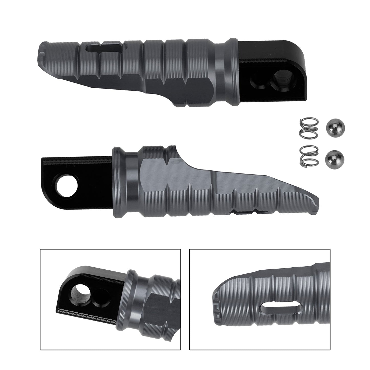 Rear Footrests Foot Peg fit for SUZUKI GSX-S125/150 GSX-R125/150 GW250 2018-2022