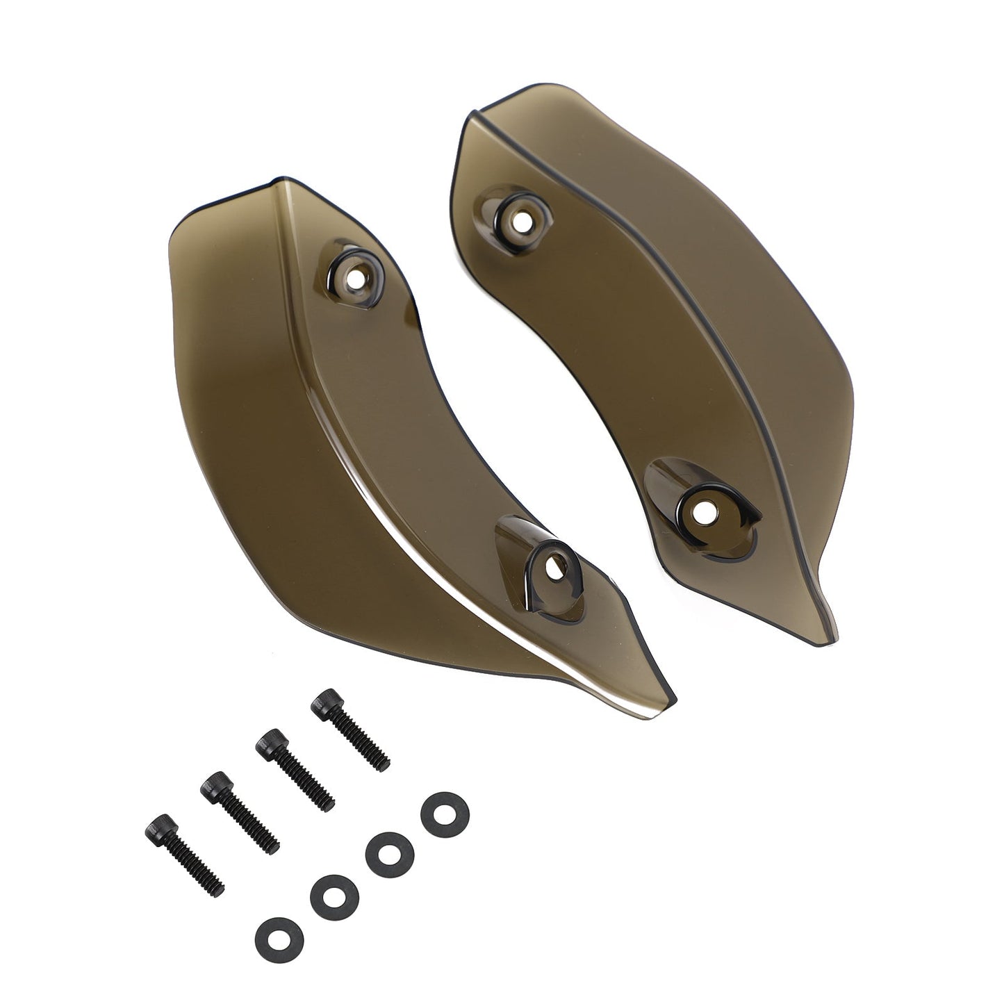 2015-2016 CVO Ultra FLTRUSE Harley Road Glide Smoke Fairing Windshield Side Wing Wind Deflector