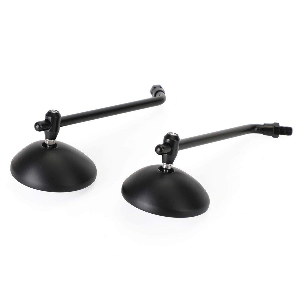 Classic Style Right & Left Black Mirror 10mm R/H For Honda CB Shadow Cruiser