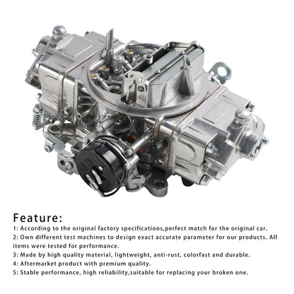 4 Barrel 650 CFM Brawler Double-Pumper Carburetor Electric Choke BR-67255