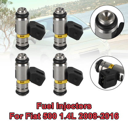 2005-2016 Fiat Grande Punto 1.4L 4PCS Fuel Injectors IWP160 71792994 77363790