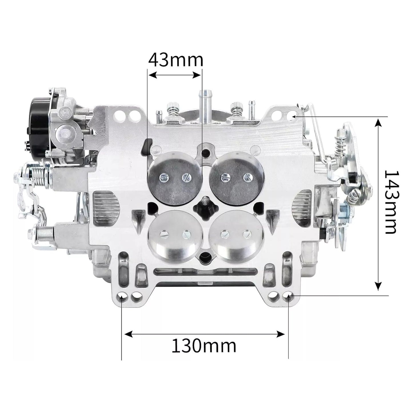 4 Barrel Carburetor Edelbrock 1411 Performer 750 CFM Electric Choke