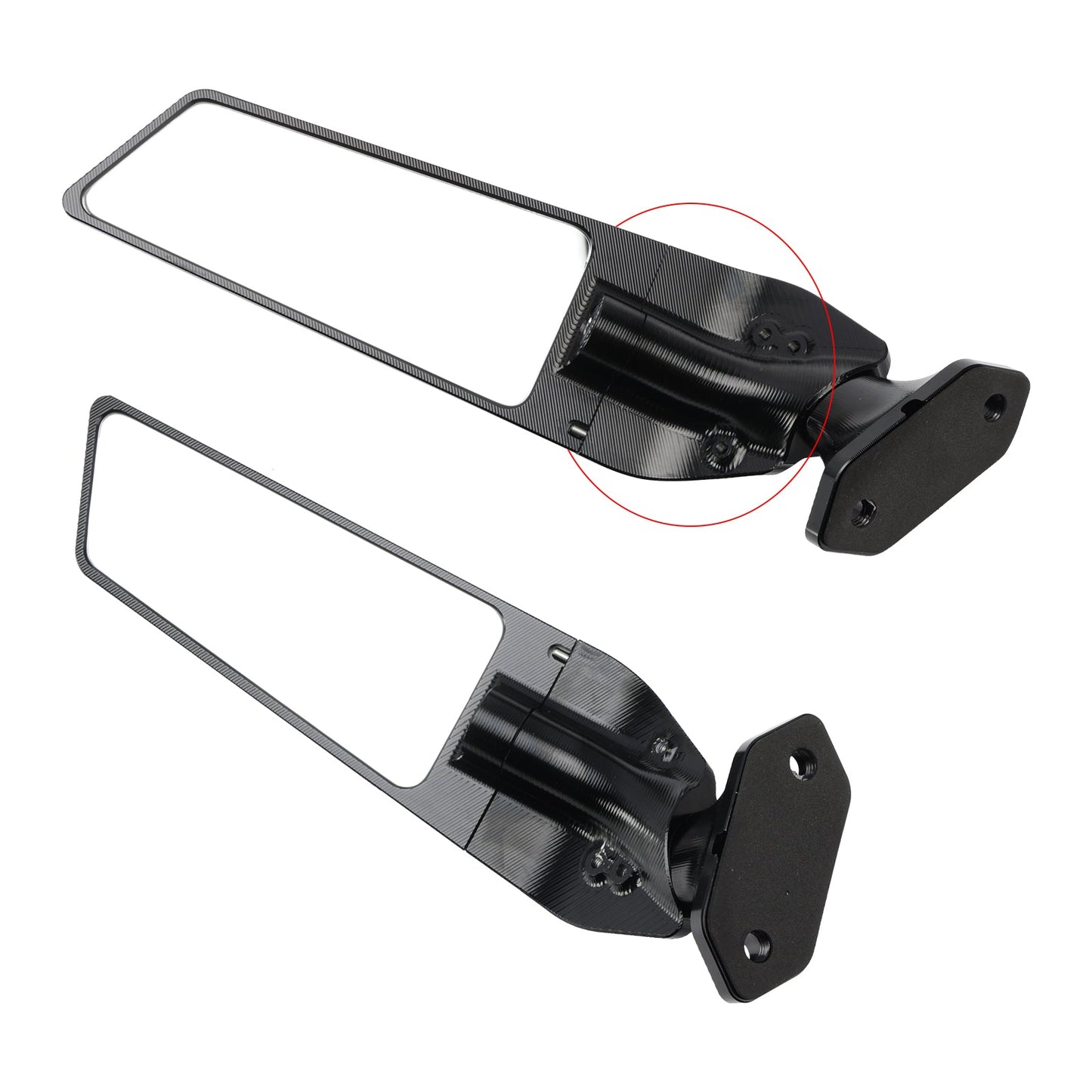 2023-2024 Kawasaki ZX4RR ZX 4RR (SE) CNC Aluminum Winglet Mirror Wing Mirror