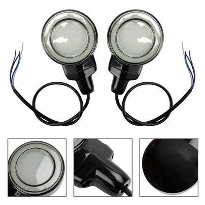 Heritage Softail Classic Touring 99-23 LED Flat Front Turn Signal Light Champoo