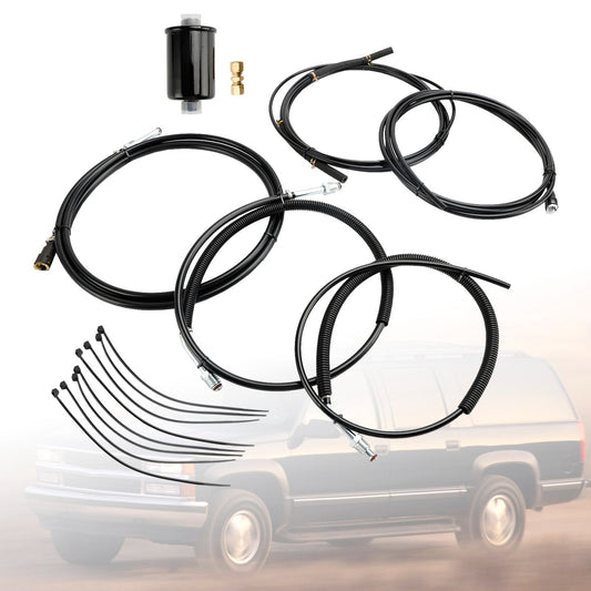 1998-1999 CHEVY GMC Suburban 5.7L VORTEC Fuel Lines Pump To Motor FL-GM43C-V