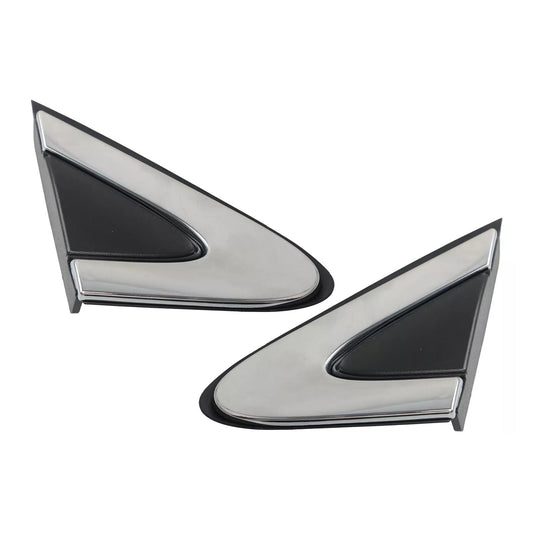 2015-2017 Chrysler 200 Left+Right Side Mirror Cover Fender Corner Molding 5NJ511XFAB