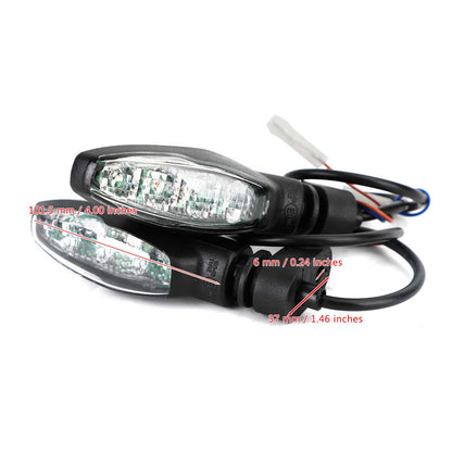17-20 Speed Twin 1200 16-20 Speed Triple R 2016-2017 Clear Triumph Tiger 800 1200 Turn Indicator Signal Champoo
