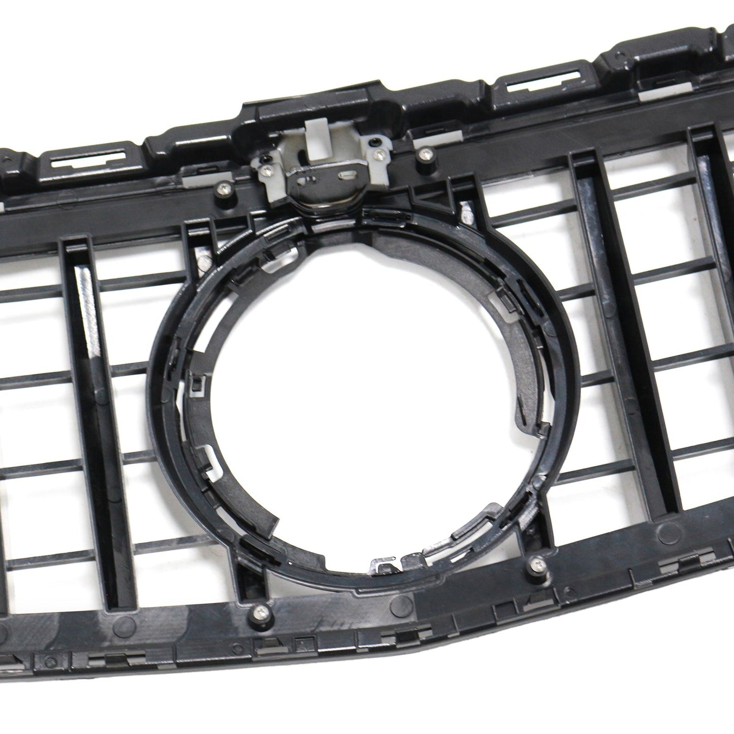 2015-2021 Mercedes Benz C-Class W205 C200 C250 C300 C350 Black Front Bumper Grill Grille W/LED