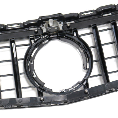 2015-2021 Mercedes Benz C-Class W205 C200 C250 C300 C350 Black Front Bumper Grill Grille W/LED