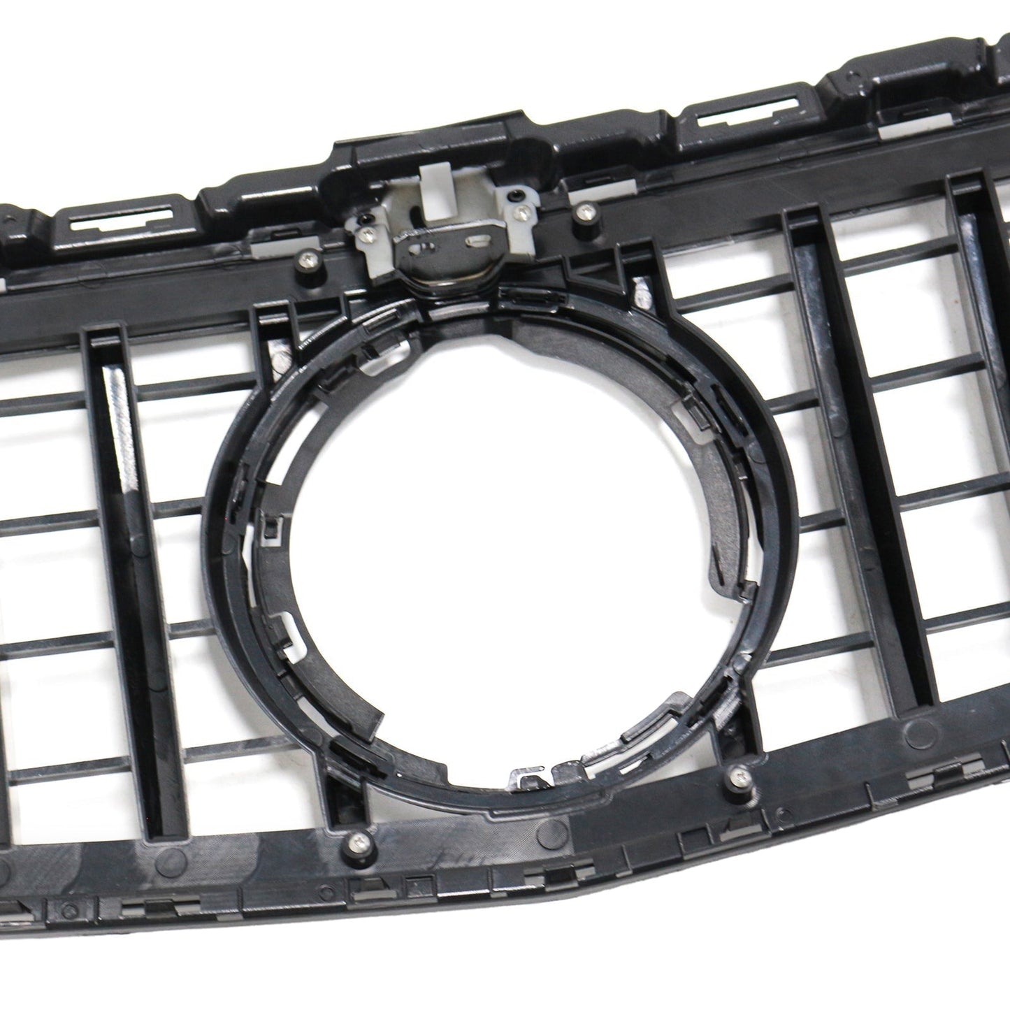 2015-2021 Mercedes Benz C-Class W205 C200 C250 C300 C350 Black Front Bumper Grill Grille W/LED