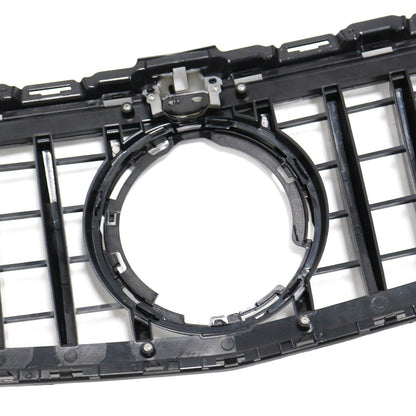 2015-2021 Mercedes Benz C-Class W205 C200 C250 C300 C350 Black Front Bumper Grill Grille W/LED