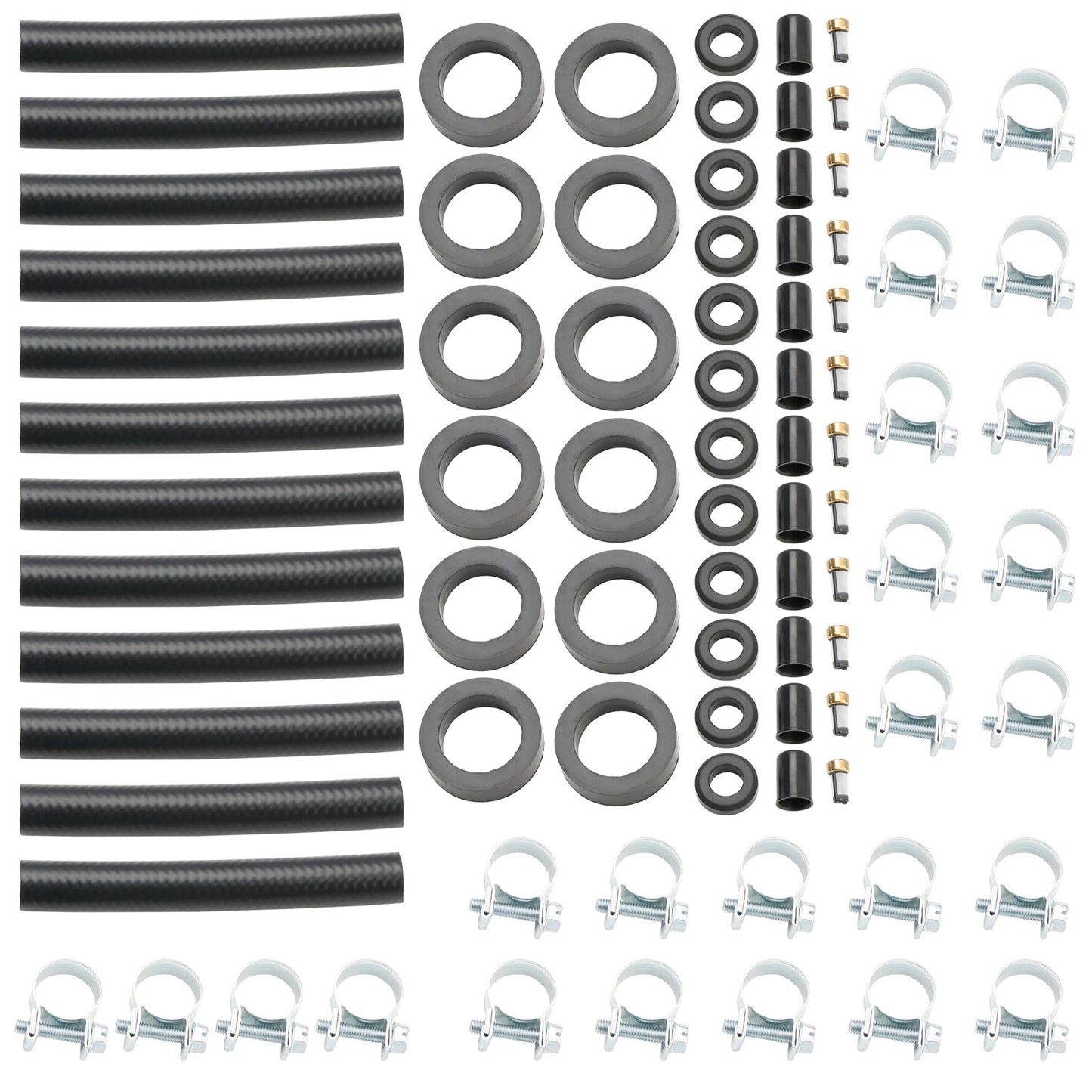 1970-1990 Subaru Loyale 12Pcs Fuel Injector Repair Kit Replacement