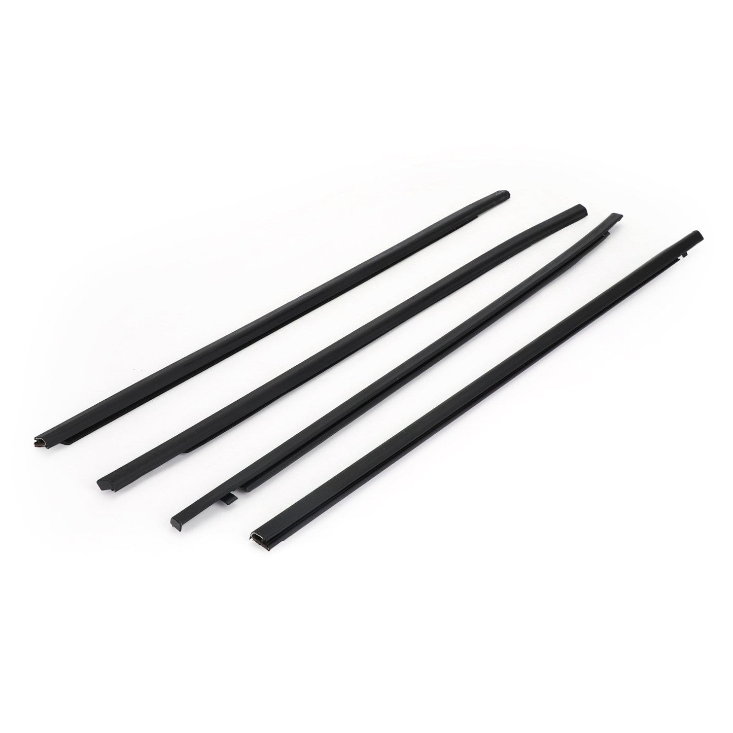 2016-2021 Honda Civic Sedan 4PCS Weatherstrip Window Moulding Trim Seal Belt