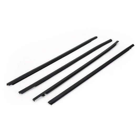 2016-2021 Honda Civic Sedan 4PCS Weatherstrip Window Moulding Trim Seal Belt