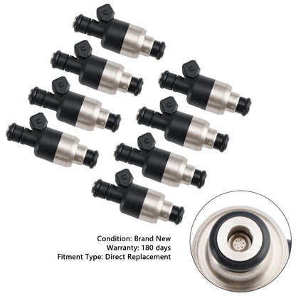 1996-2000 GMC C3500HD K2500 K3500 8Pcs Fuel Injector 17109596 83211150