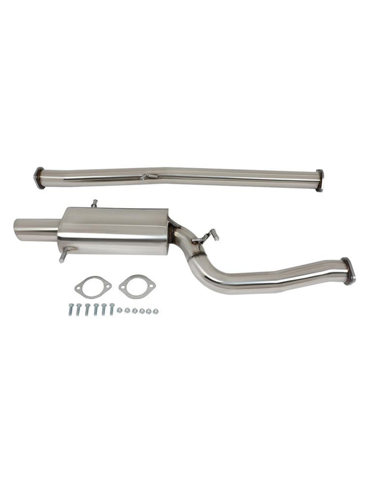 2002-2007 Subaru Impreza 2.5L Oval 3.5" Tip Catback Exhaust Muffler Pipe System