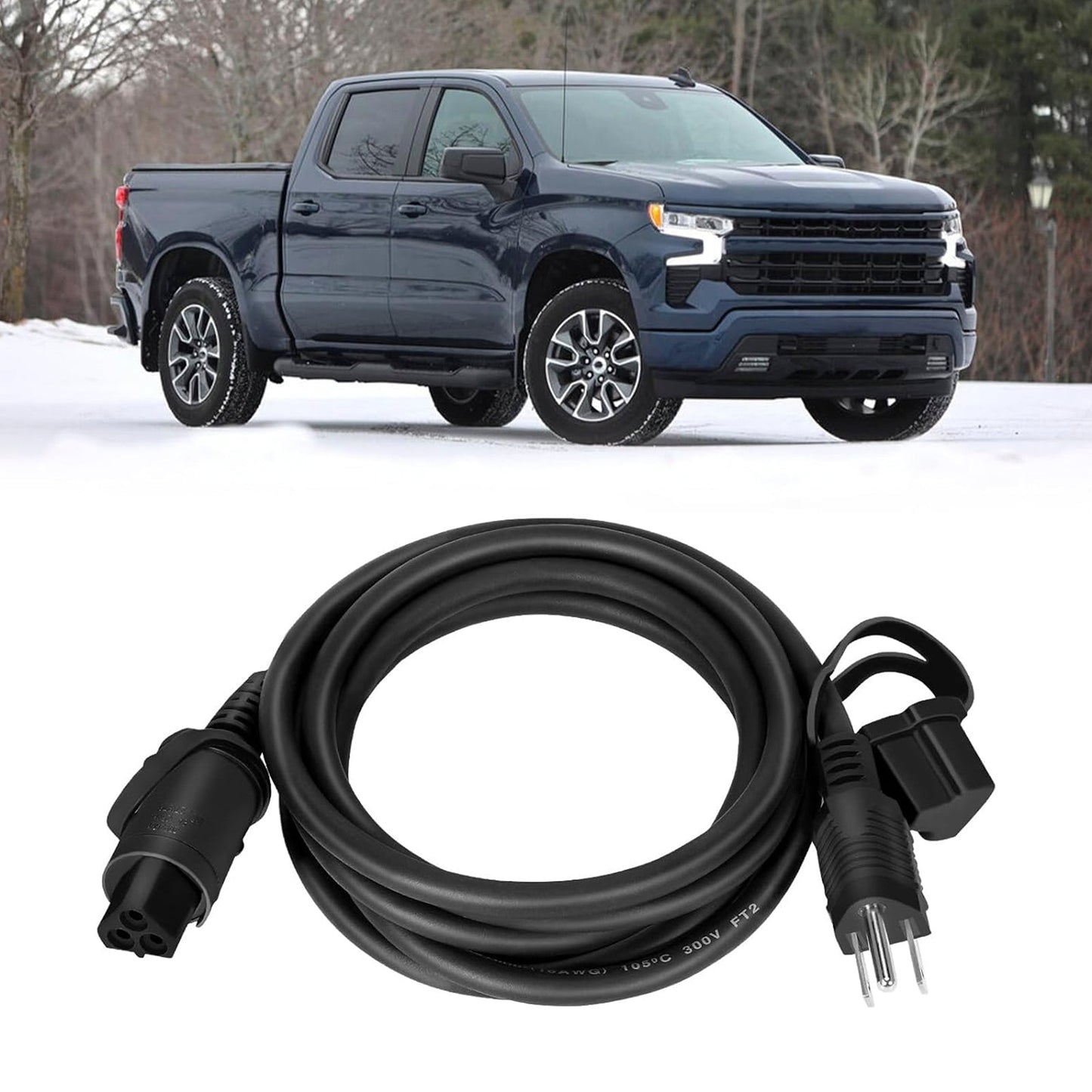 2019-2023 Chevrolet Silverado 1500/LD/LTD Engine Coolant Block Heater Cable 84564686