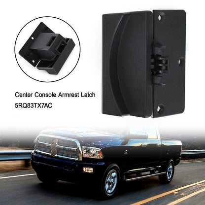 13-18 Ram 1500 2500 Dodge Black Center Console Armrest Latch 5RQ83TX7AC