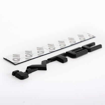 3D Metal i-VTEC Car Trunk Rear Turbo Fender Emblem Badge Decals Stickers Black