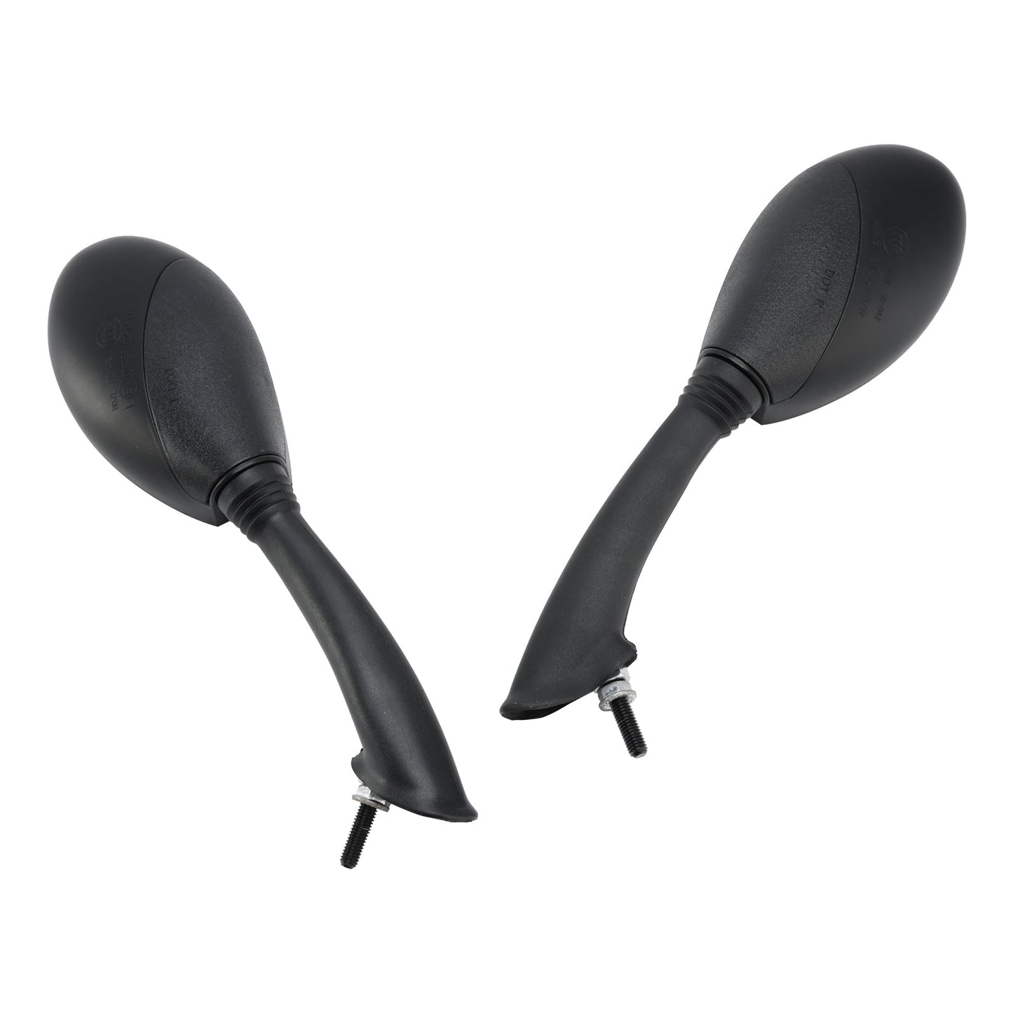 2007-2009 Piaggio Fly 50 4T NAFTA Black Mirrors Rearview Mirror CM027004 CM027005