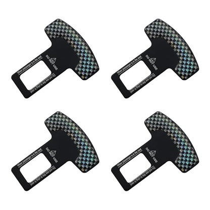 4Pack Car Seat Belt Alarm Silencer Stopper Buckles Clips Universal Fit for All Model