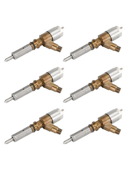 Caterpillar C6 C6.4 Engine 6PCS Fuel Injectors 3264700 10R-7675
