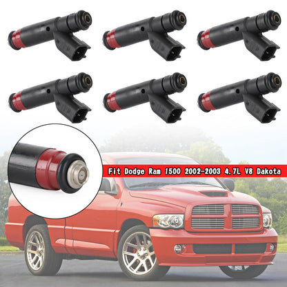 2001-2002 Grand Cherokee 4.7L V8 8PCS Fuel Injectors 53032145AA 812-12144