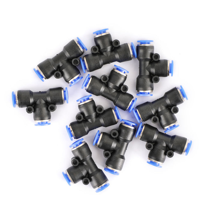 Car, "T" Shape 1Pcs New Mini Push Button SPST Momentary N/O OFF-ON Switch 10mm Black