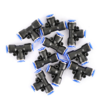 Car, "T" Shape 1Pcs New Mini Push Button SPST Momentary N/O OFF-ON Switch 10mm Black