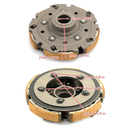 CFMOTO CF188 CF196 X6 X5 500 600 Complete Clutch Shoes Weight Set & Spring