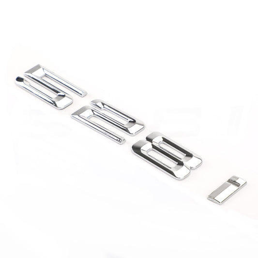 BMW 528i Rear Trunk Nameplate Badge Emblem Numbers Letter Decal 528 i
