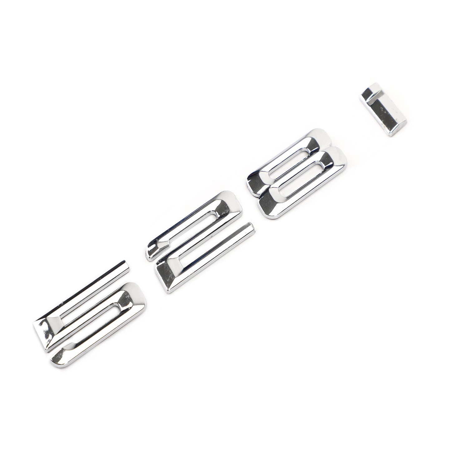 BMW 528i Rear Trunk Nameplate Badge Emblem Numbers Letter Decal 528 i