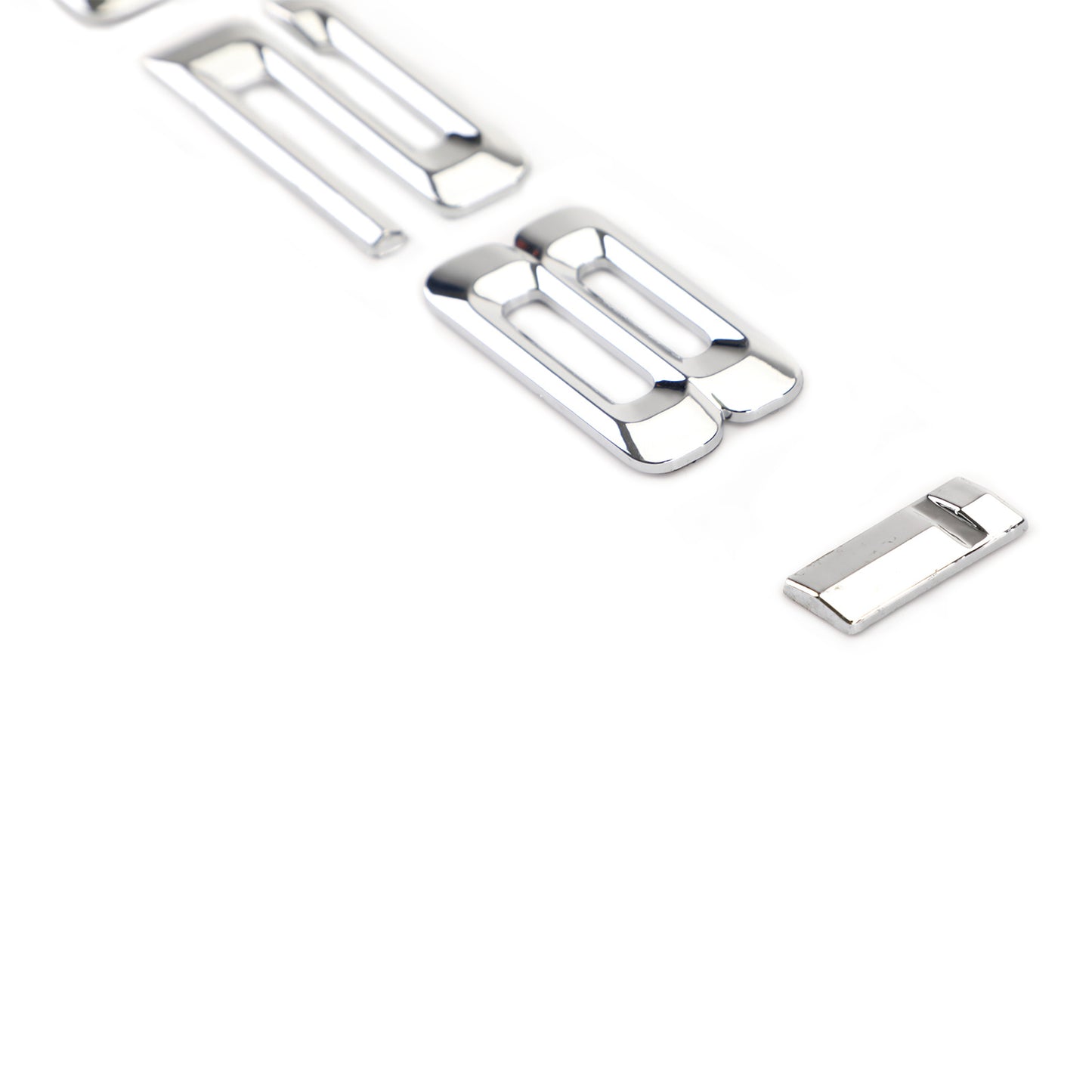 BMW 528i Rear Trunk Nameplate Badge Emblem Numbers Letter Decal 528 i