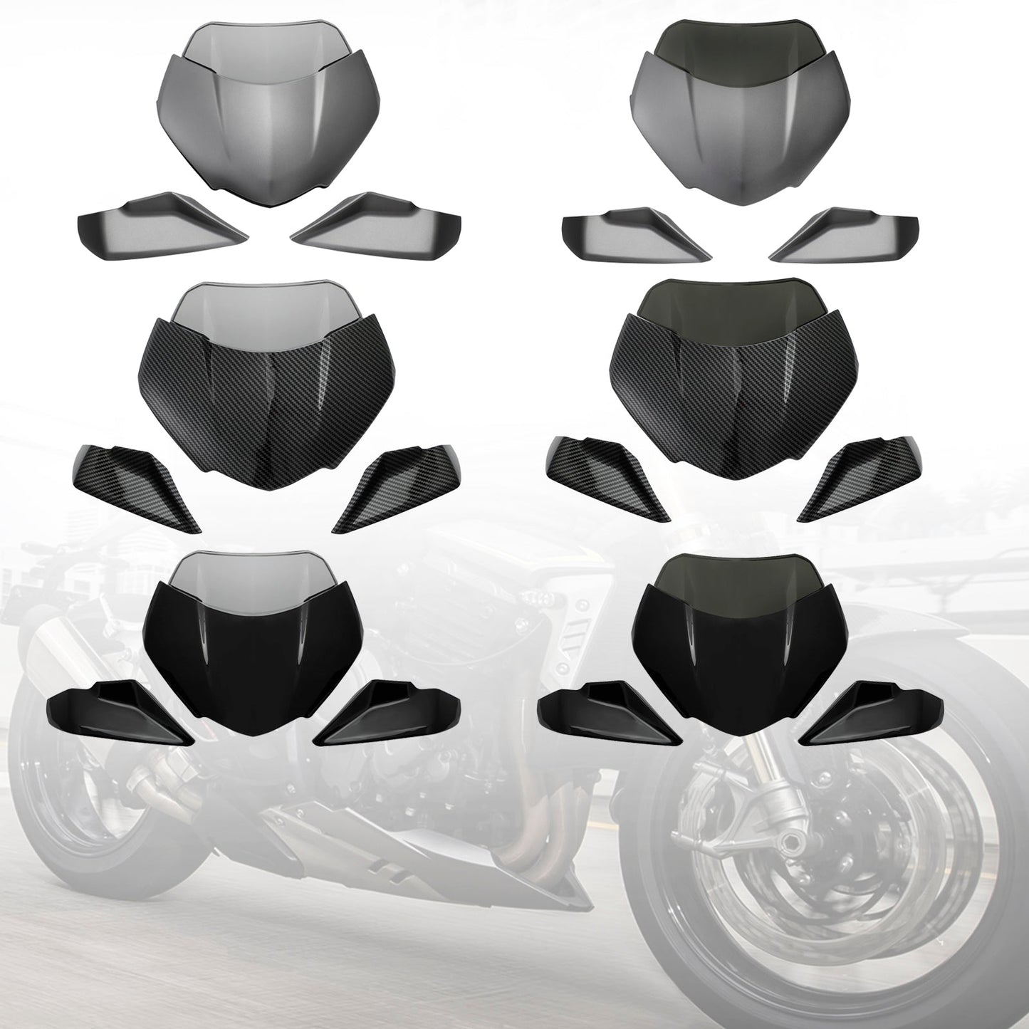 Windshield WindScreen fit for Speed Triple 1200 RS 2021-2022