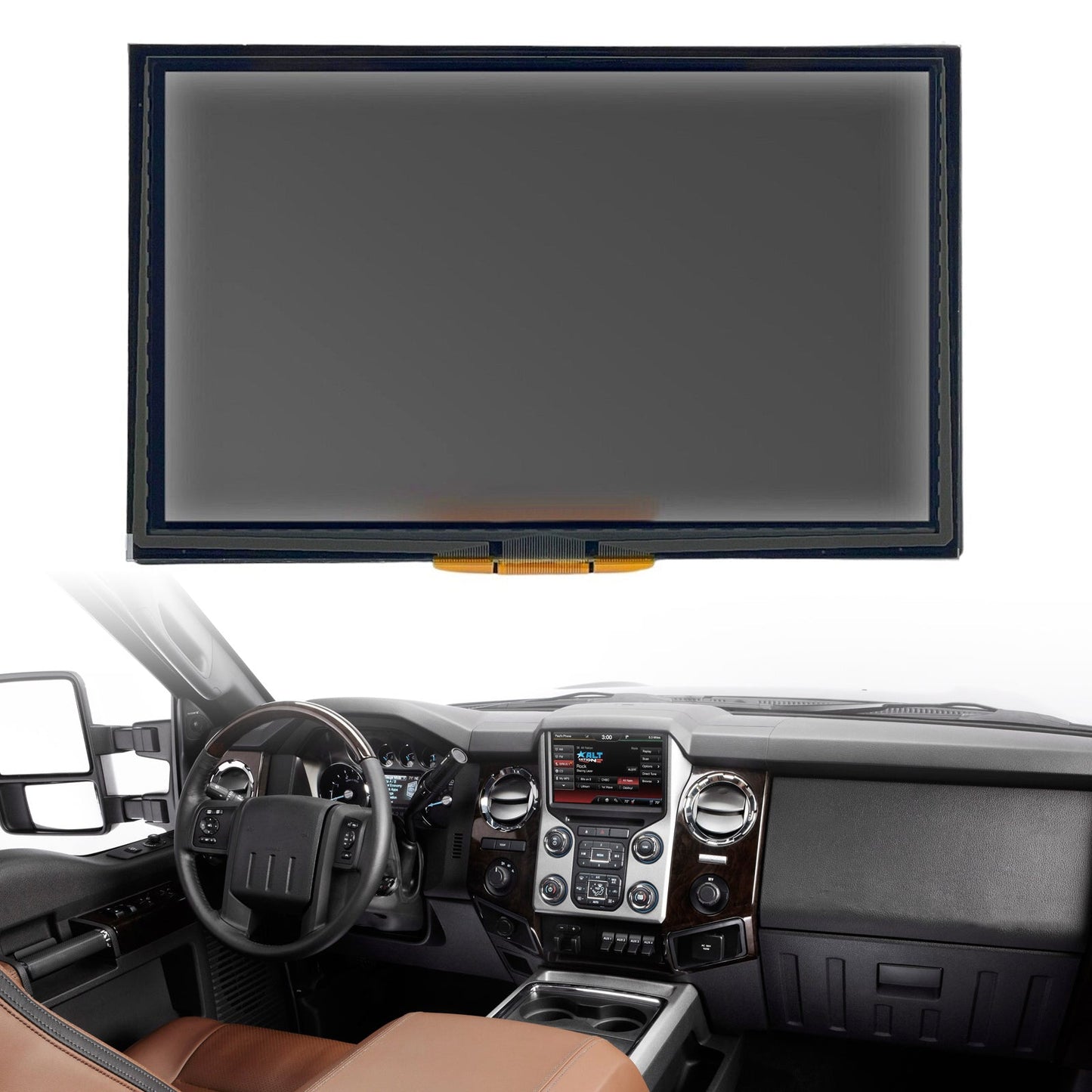 2015-2018 Ford Mustang 8"LCD Monitor & Touch Screen LQ080Y5DZ17
