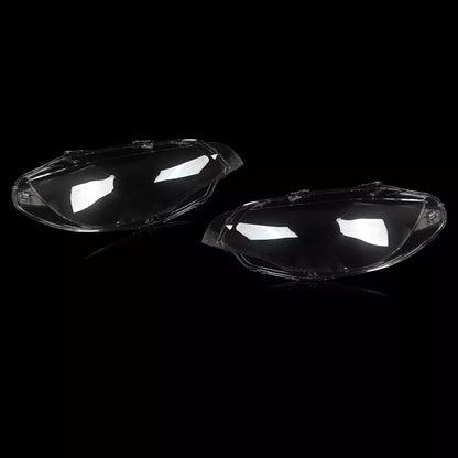 2008-2014 BMW E71 X6 2PCS Clear Headlight Lens Cover Headlamp Left + Right 63117271371 63117271372