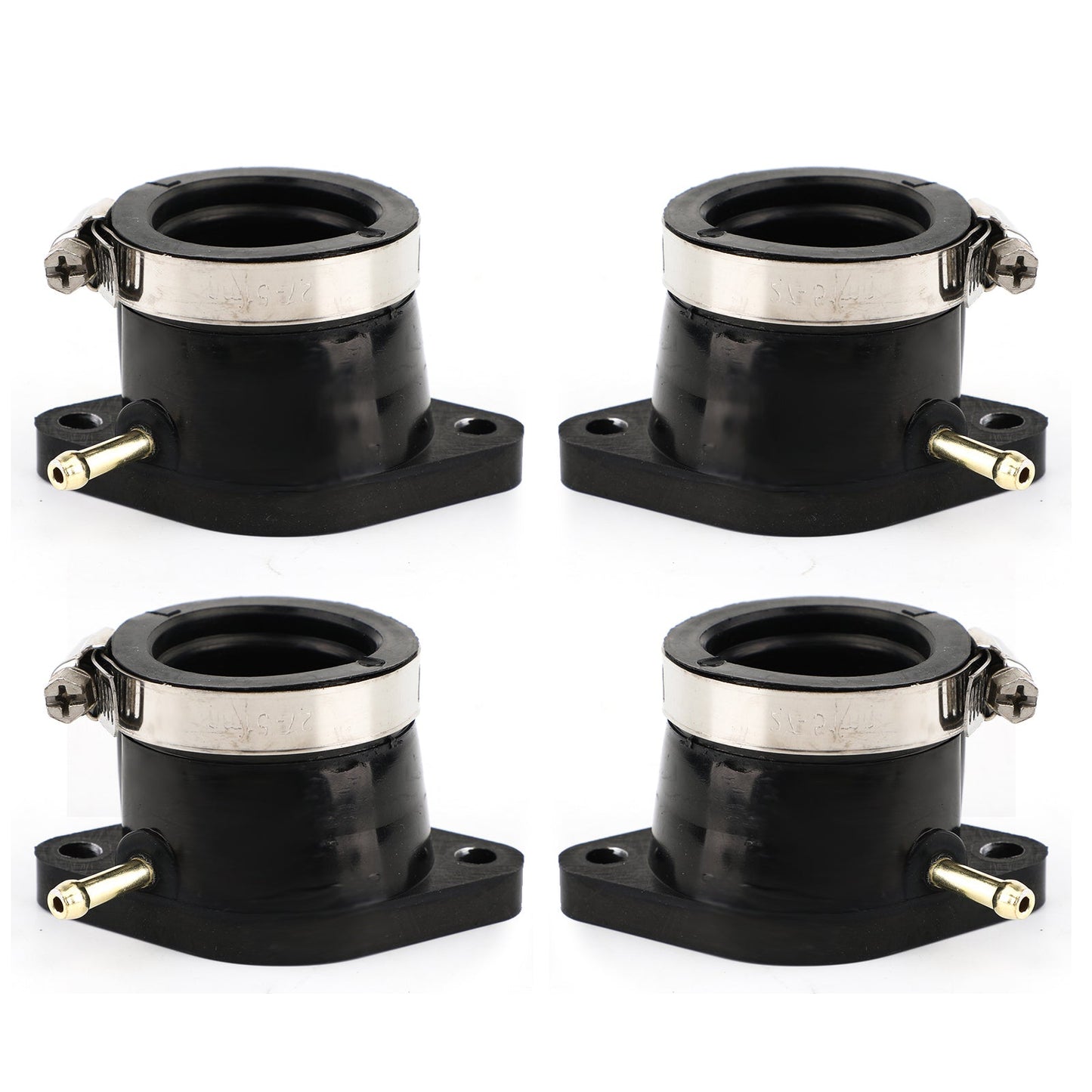 Yamaha XJ650 XJ750 Maxim Seca 1981-1983 Intake Manifold Boot Joint Carburetor Carb Flange Socket 5G2-13596-01-00 5G2-13586-02-00