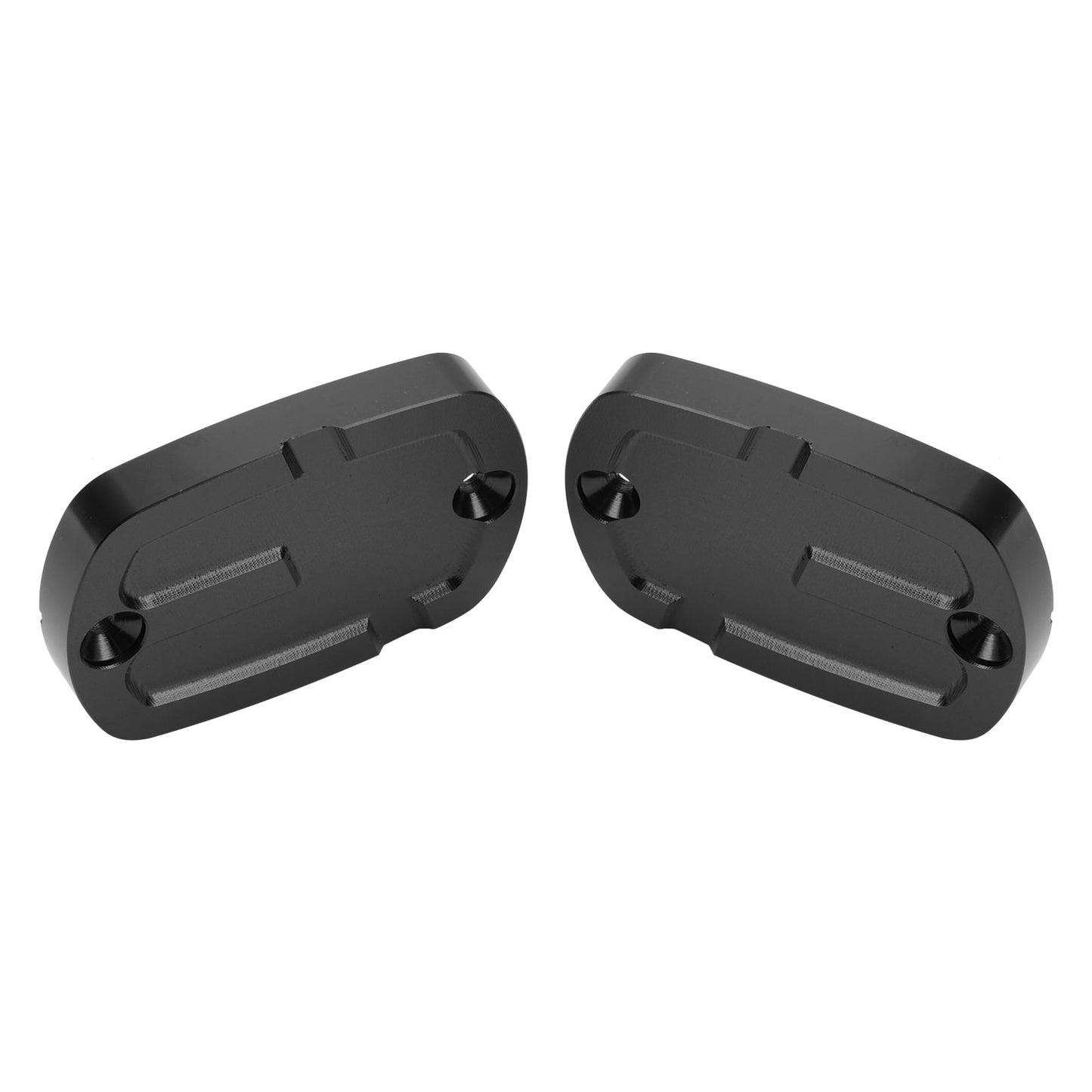 Yamaha T-MAX 500 530 SX DX 560 TECH MAX 2x Break Fluid Reservoir Caps Black Fluid