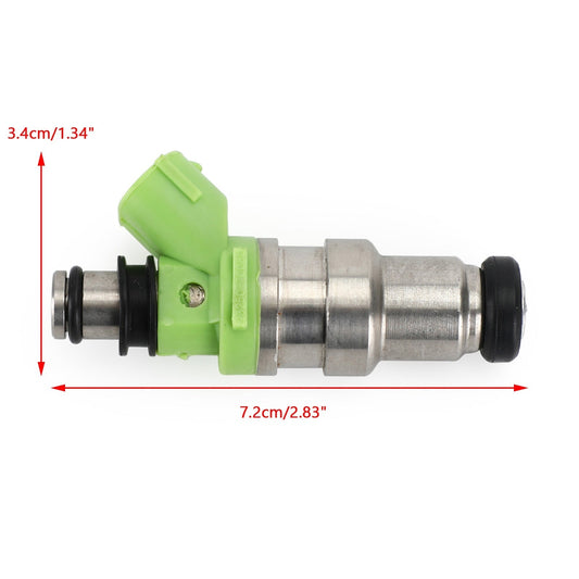 1989-1992 Toyota Supra 3.0L 6PCS Fuel Injectors 23250-70080 2320970080
