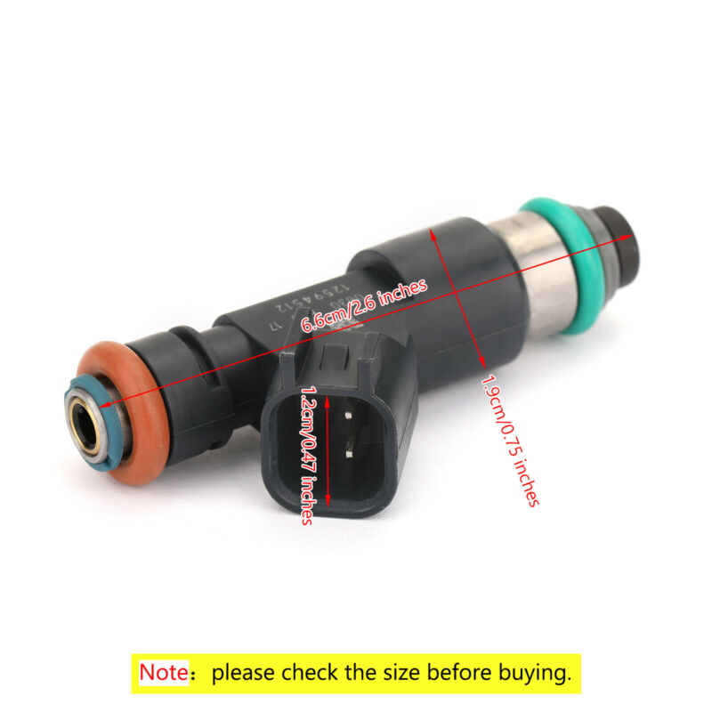 8PCS Fuel Injectors 12594512 2172436 1259451 2007-2009 GMC Yukon 5.3L/6.2L/4.8L V8