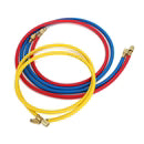 1/4" SAE 60" 5' AC Charging Hoses Tube Refrigerant For Air Conditioning