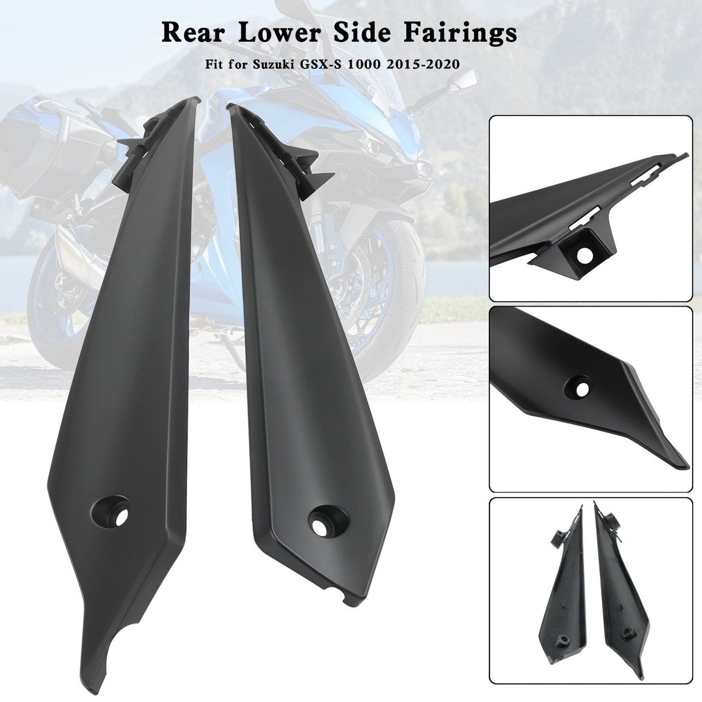 Rear Lower Side Fairings For Suzuki GSX-S 1000 2015-2020