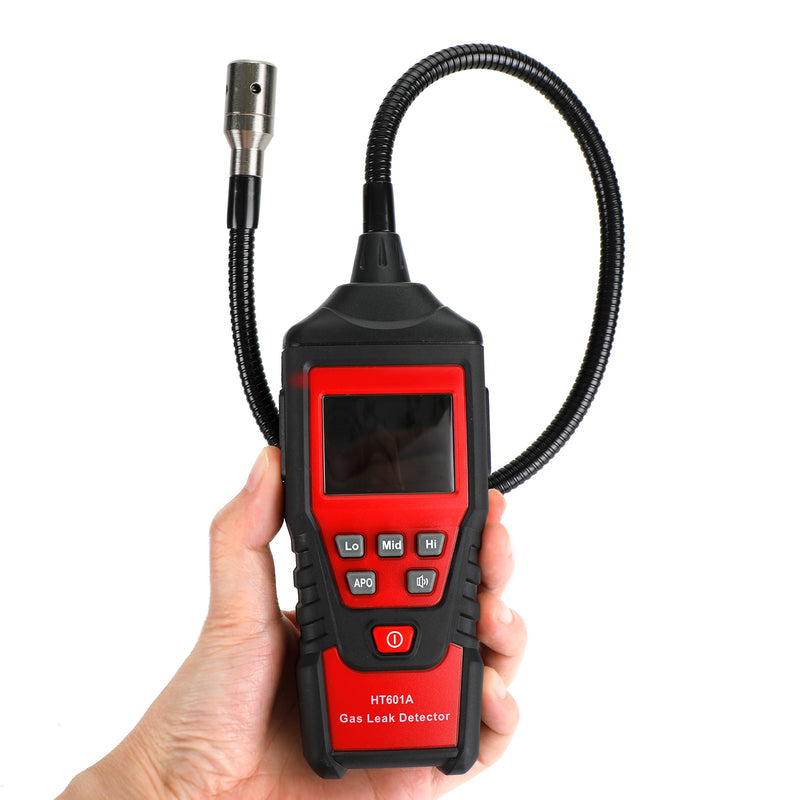 Portable Combustible Propane And Natural Gas Leak Detector LCD Tester Visual Leakage