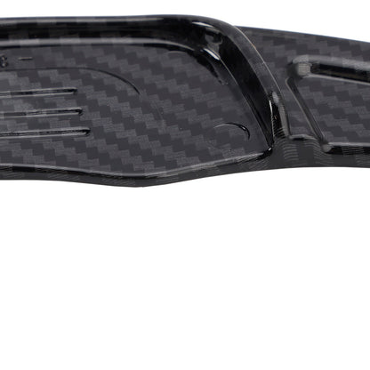 2015-2021 Volkswagen Jetta GTI Carbon Look Steering Wheel Paddle Shifter Extension Covers
