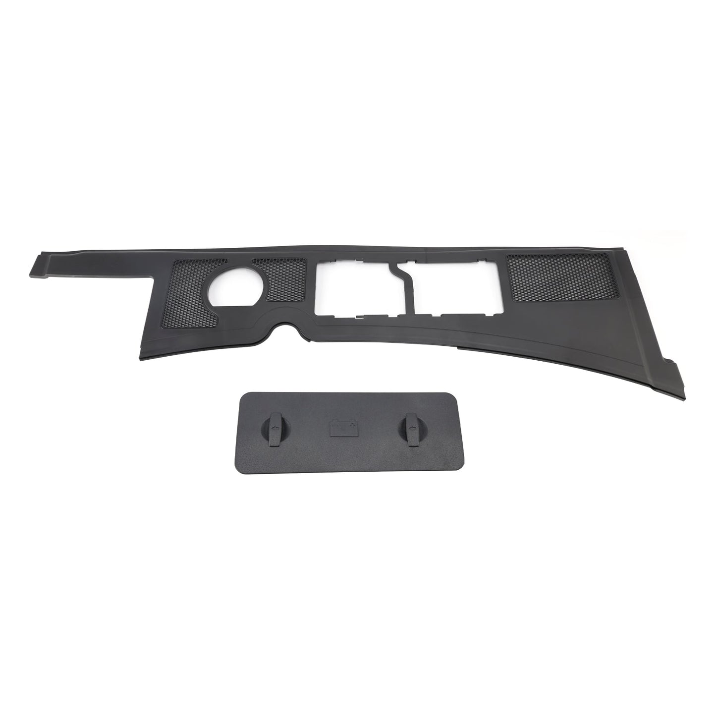 Audi B6 A4 FWD 1.8T Water Box Deflector Tray & Battery Cover 8E1819447 8E1819422A