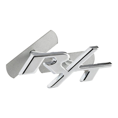 R/T Badge Front Bumper Grille Emblem for Dodge Charger Challenger Red / Chrome / Black / Red Black Badge