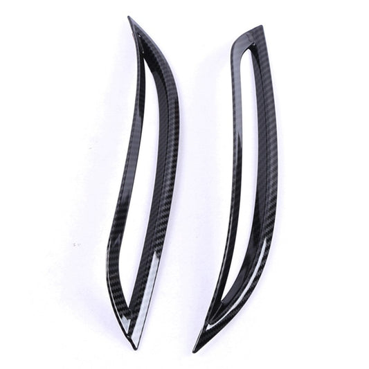 Carbon Fiber Rear Fog Light Lamp Cover Trim Tesla Model 3 2019-2022