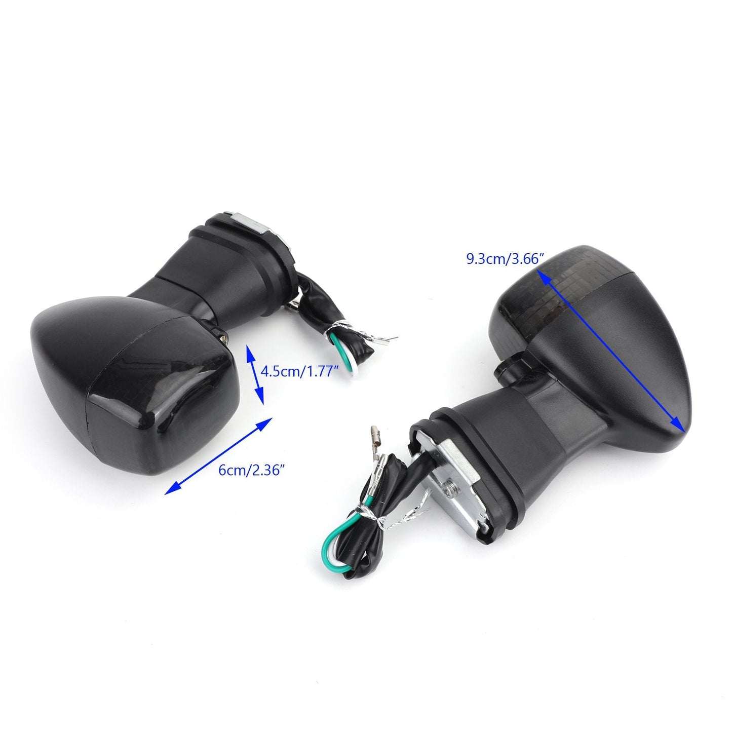 Kawasaki Front Turn Signal Fit For ZX-R 750 90-95 400R 93-96 EX 500R NINJA 00-06 ZR-X 400 95-08 Champoo