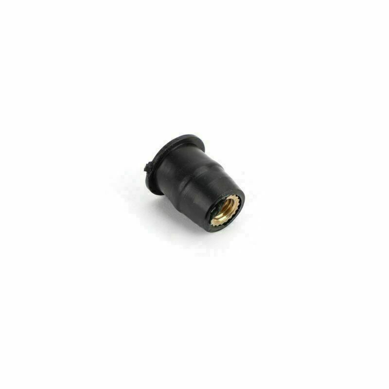 100 Quantity 10-32 M5 Rubber Well Nut Windscreen & Fairing 3/8 Wellnuts-5mm